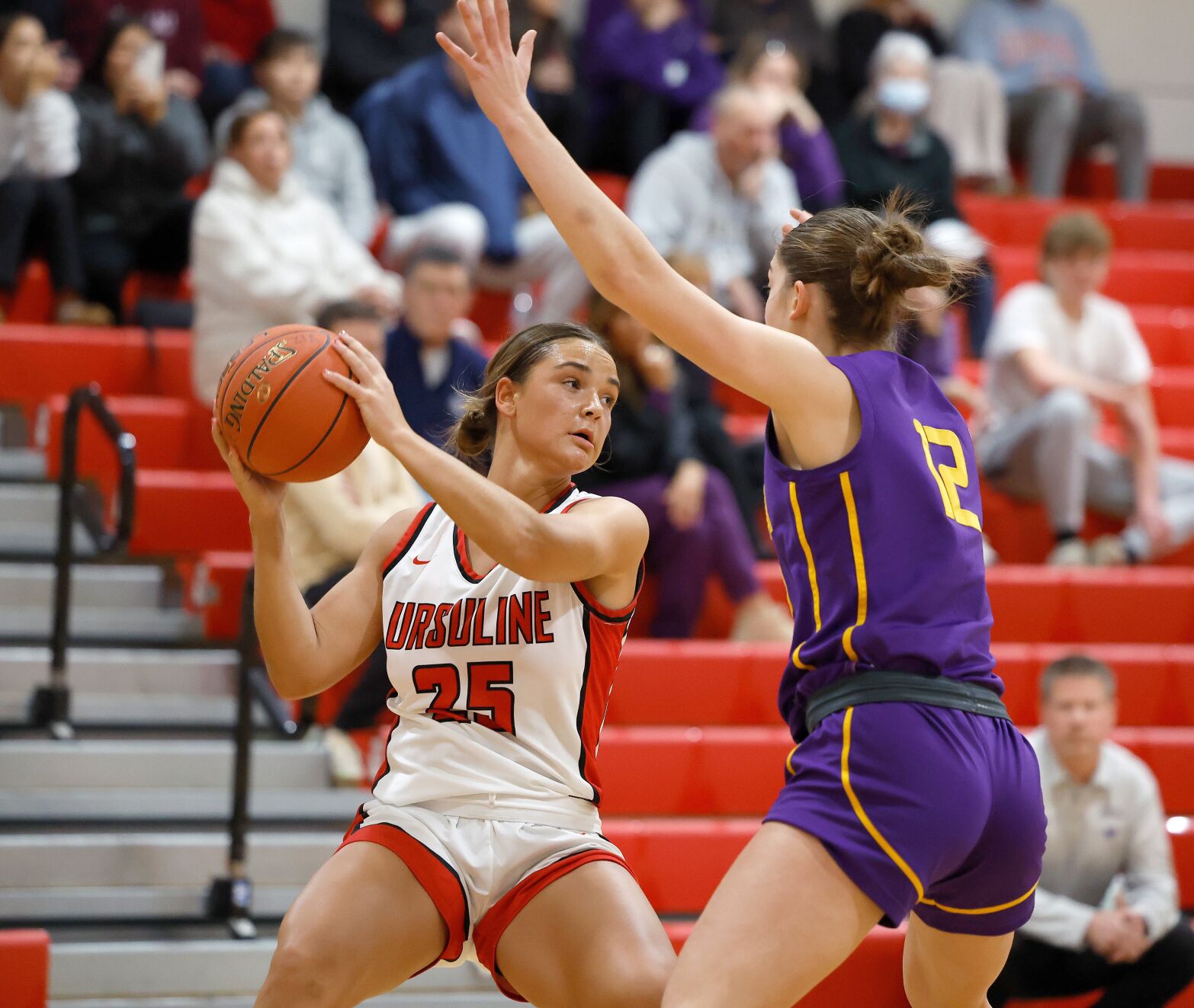 Visitation Christmas Tournament, first round: Ursuline v. Eureka